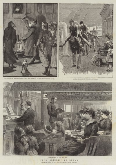 From Brindisi to Burma by Frederic Villiers